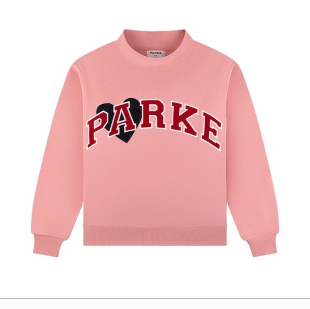 Parke Jean Heart Varsity Mockneck - Picture 2 of 8